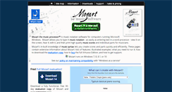 Desktop Screenshot of mozart.co.uk