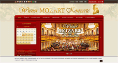 Desktop Screenshot of mozart.co.at